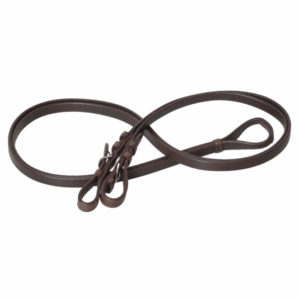 Rênes de bride GBS Sellier chocolat