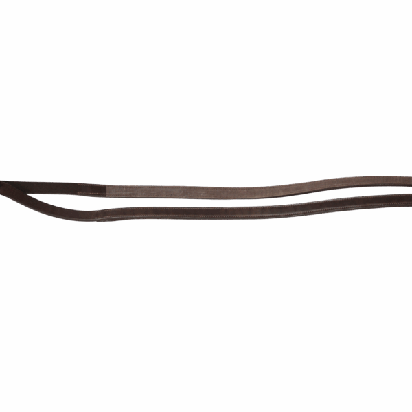 Détail des rênes Hunter chocolat GBS Sellier