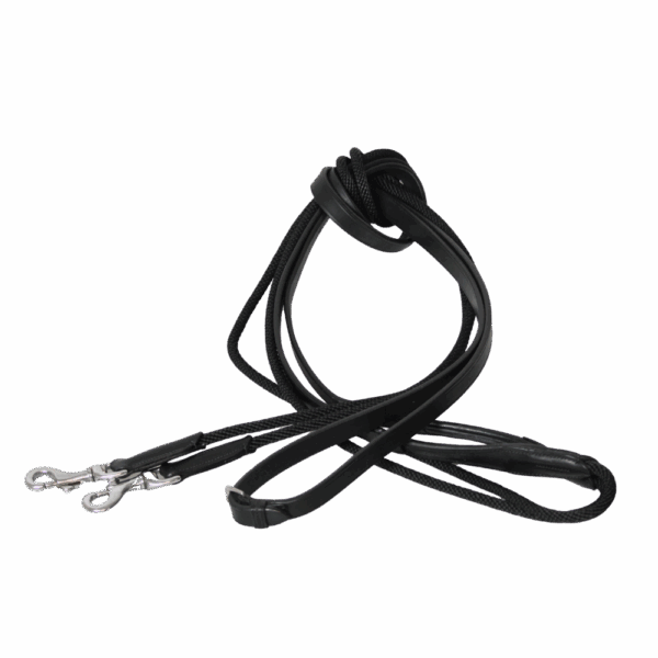 Rênes allemandes noires GBS Sellier