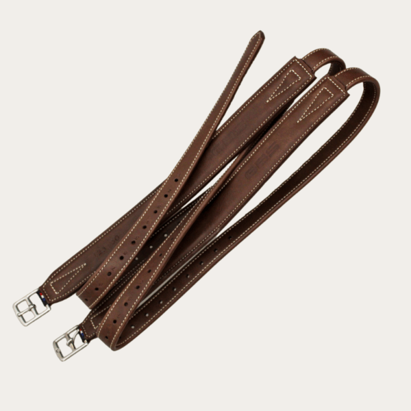 Étrivière large GBS Sellier, réalisée de façon artisanale en France