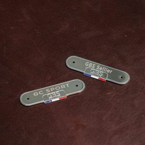 Plaque de selle GBS Sellier